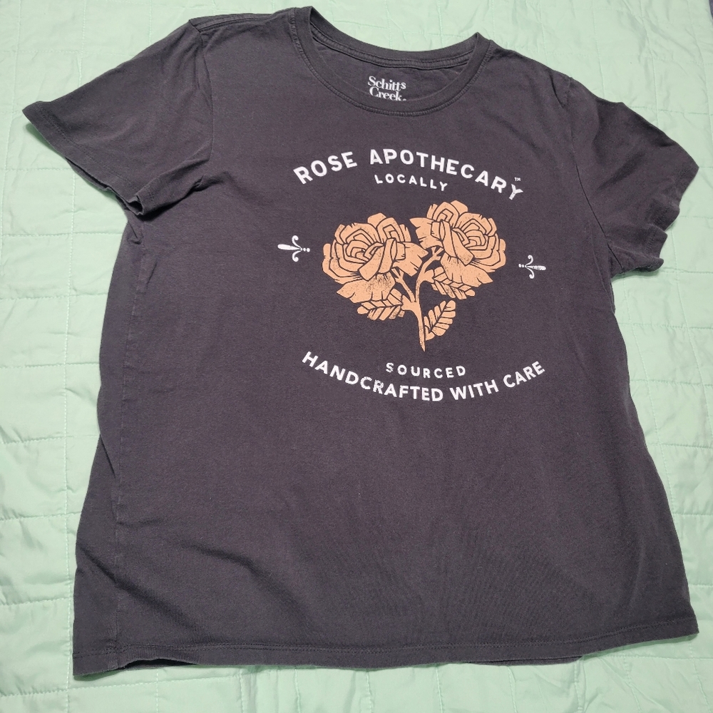 Schitt's Creek Rose Apothecary tShirt, XL